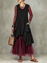 Casual, Stylish Sleeveless Cotton Dress