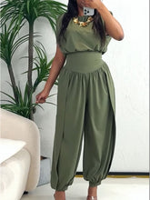 Women's Casual Cotton Vest And Denim Jumpsuit