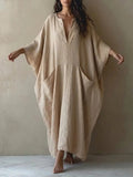 Women's Bohemian Style Loose And Comfortable Dress