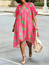 Loose And Comfortable Polka-dot Dress