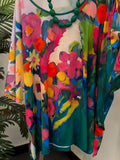 Women's Retro Floral Print Casual Loose Top