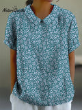 🔥Best Match🔥Women's Retro Floral Casual Shirt