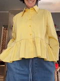 Casual High-low Cotton Shirt