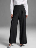 Stylish Casual Straight-leg Trousers