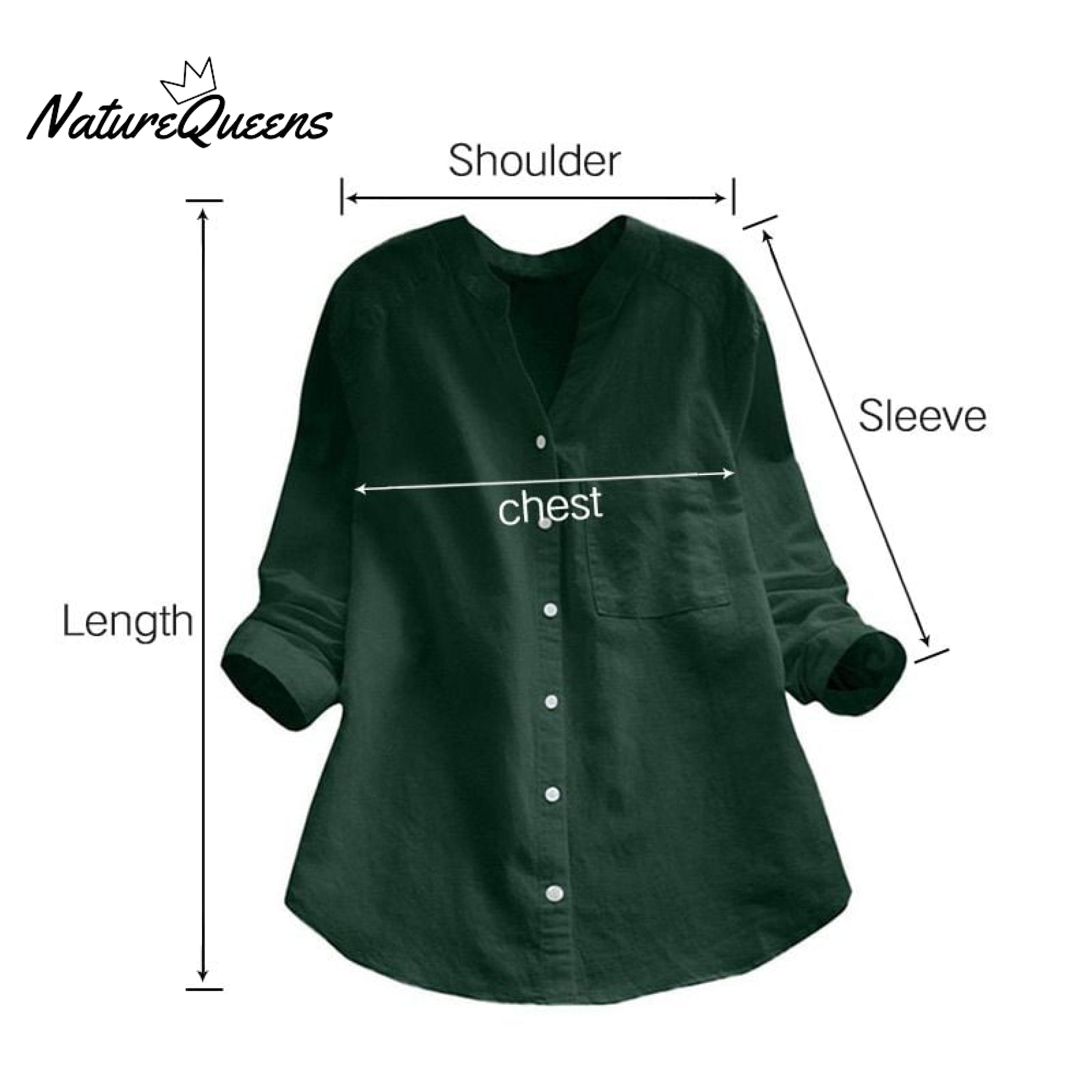 Linen Cotton Casual Loose Shirt-Buy 3 Free Shipping