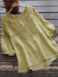 Women'sEmbroidery CasualTop