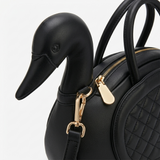 Tasche „Cygne Noir“ aus veganem Leder