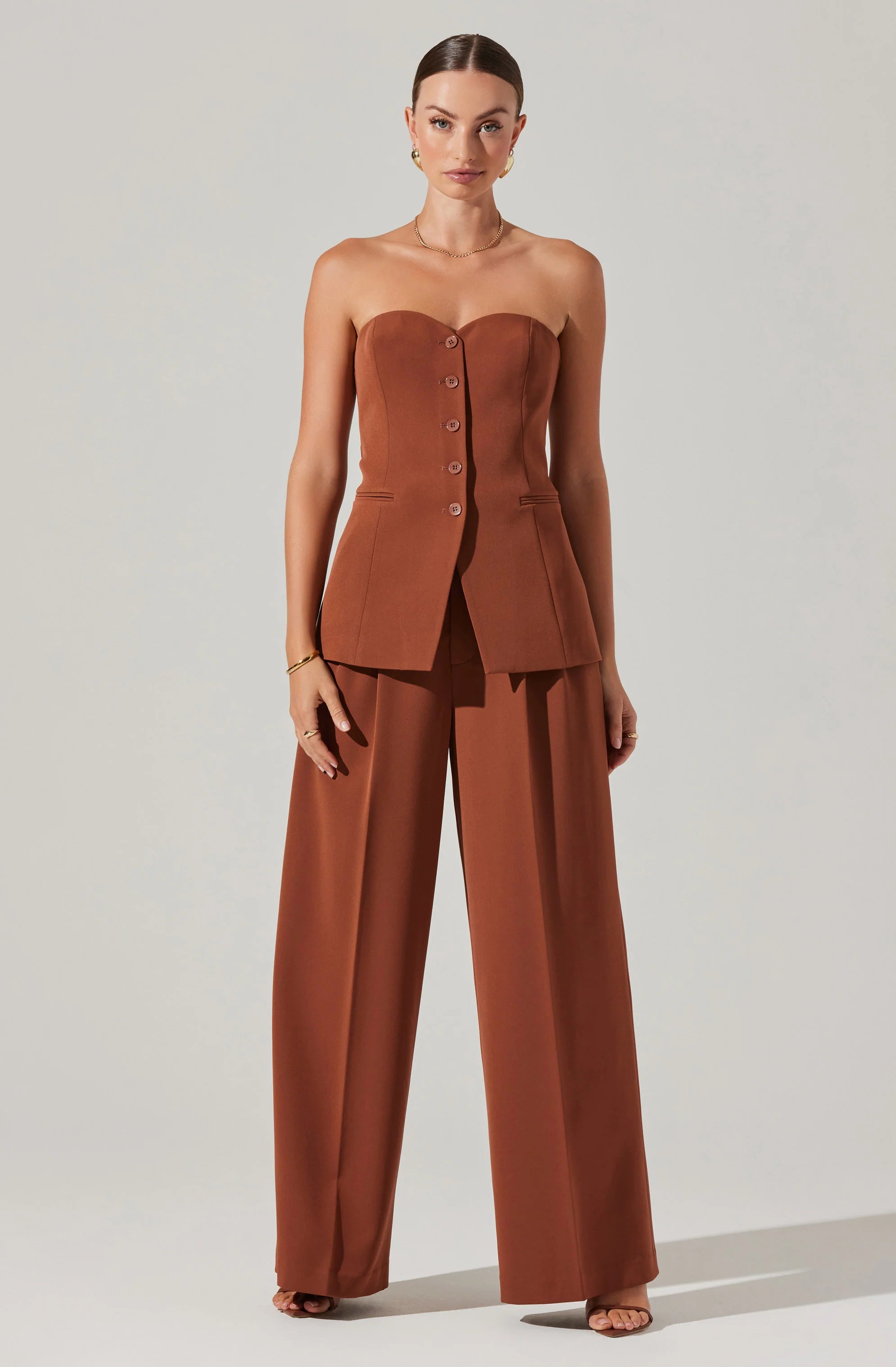 Milani Tailored Bustier Top