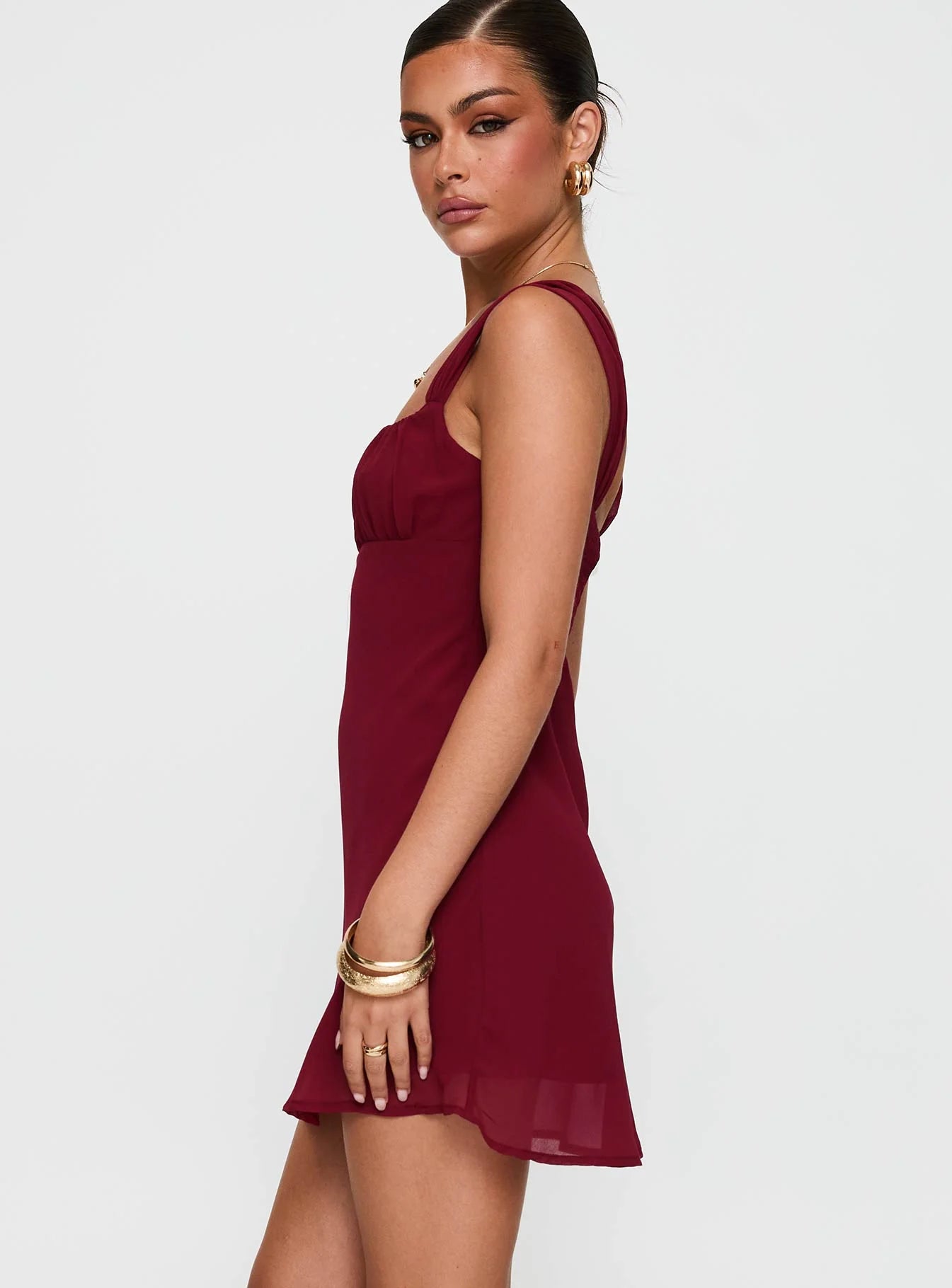 Solasta Mini Dress Red